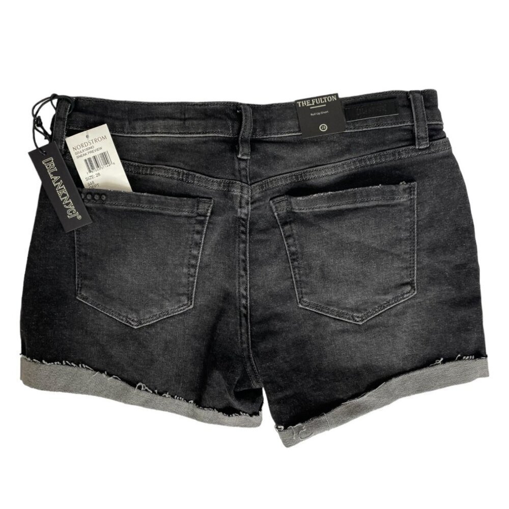 BlankNYC The Fulton Roll Up Shorts - Picture 5 of 13